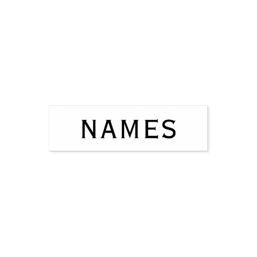 Tampon Auto-encreur Personalized With Last Name or Nickname on Them (Design)