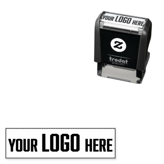 Tampon Auto-encreur Personnalisation de votre logo Emballage PME (En situation)