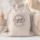 Tampon Auto-encreur Personnalisé Avec Merci D'Amour Petite Entreprise