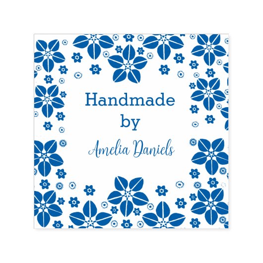 Tampon Auto-encreur Personnalisé Botanique artisanal par (Design)