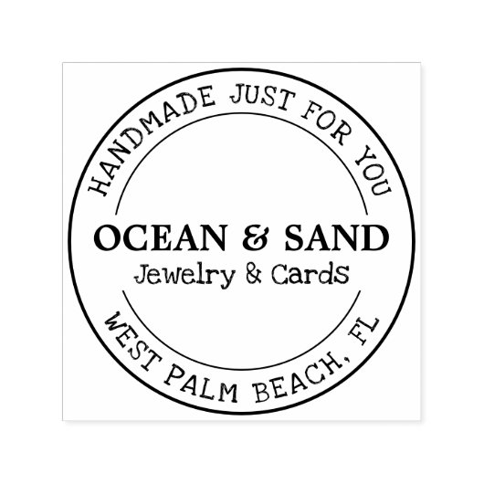 Tampon Auto-encreur Personnalisé Fait À La Main Pour Vous (Design)