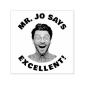 Tampon Auto-encreur Personnalisé Funny Teacher Photo Excellent (Design)