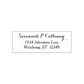 Tampon Auto-encreur Personnalisé Votre nom et adresse (Design)