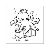 Tampon Auto-encreur Peur Octopus Garder Treasure Color Me (Design)