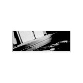 Tampon Auto-encreur Piano cool (Design)