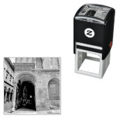 Tampon Auto-encreur Piazza Rossini Bologne Italie (En situation)
