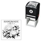 Tampon Auto-encreur Pierres auto-encastrées en caoutchouc (En situation)