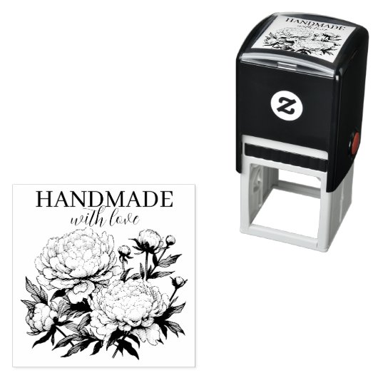 Tampon Auto-encreur Pierres auto-encastrées en caoutchouc (En situation)