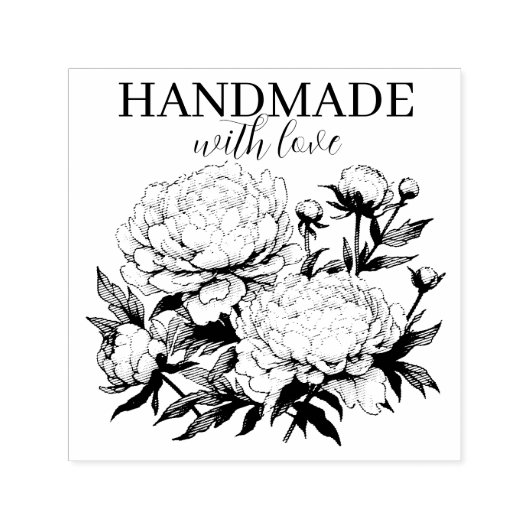 Tampon Auto-encreur Pierres auto-encastrées en caoutchouc (Design)