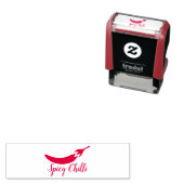 Tampon Auto-encreur piment (En situation)