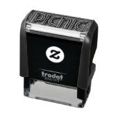 Tampon Auto-encreur Pique-nique Funny Typographie en osier Timbre auto (Produit)