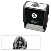 Tampon Auto-encreur Pirate Mermaid Lady Thunder_Cove (En situation)