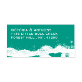 Tampon Auto-encreur Plage Abstraite (Design)