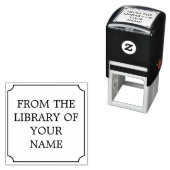 Tampon Auto-encreur Plaque De Livraison Avec Cadre Simple (En situation)