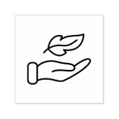 Tampon Auto-encreur Plumes à goutte manuelle (Design)