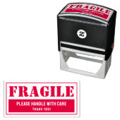Tampon Auto-encreur Poignée fragile avec soin Mailing et emballage (En situation)