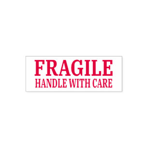 Tampon Auto-encreur Poignée Fragile Avec Soin Simple