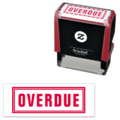 TAMPON AUTO-ENCREUR  POMPIER D'AUTO-INKING SURPLOMBÉ DU BUREAU (En situation)