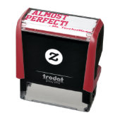 Tampon Auto-encreur Positif "Presque Parfait !" Classement du tampon e (Produit)