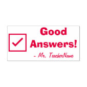 Tampon Auto-encreur Positive "Bonne réponse !" Timbre en caoutchouc (Design)