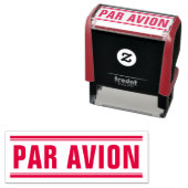 TAMPON AUTO-ENCREUR  POSTE PAR AVION COURRIEL AUTO-INKING (En situation)