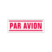 TAMPON AUTO-ENCREUR  POSTE PAR AVION COURRIEL AUTO-INKING (Design)
