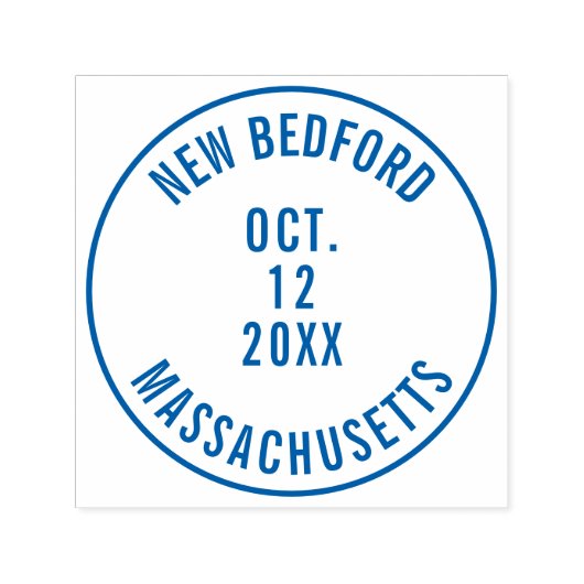 Tampon Auto-encreur Postmark Créer votre propre (Design)