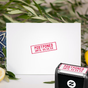 Tampon Auto-encreur Postpondu jusqu'à la date de péremption auto-ali