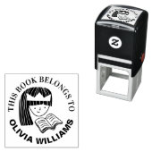 Tampon Auto-encreur Princesse auto-Inking Timbre Ce Livre Appartient À (En situation)