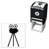 Tampon Auto-encreur Projecteur vidéo (En situation)