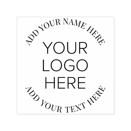 Tampon Auto-encreur Promotion du logo de l'entreprise (Design)