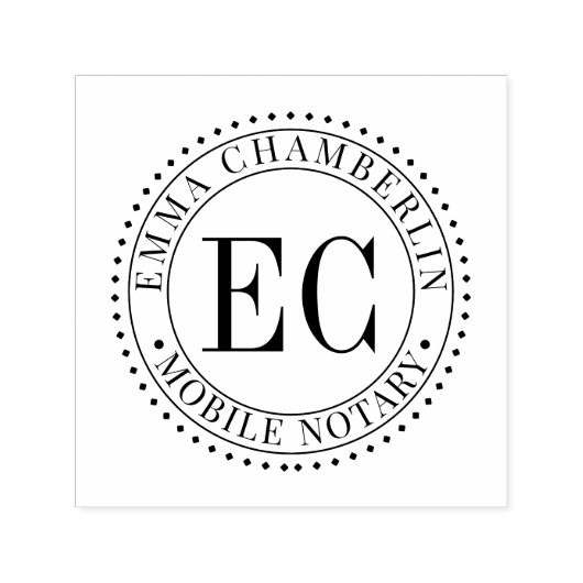 Tampon Auto-encreur Publique mobile (Design)