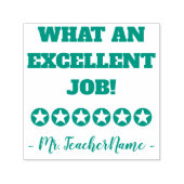 Tampon Auto-encreur "QUEL EXCELLENT TRAVAIL !" Classement du tampon en (Design)