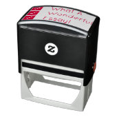 Tampon Auto-encreur "Quel Merveilleux Essai !" Timbre en caoutchouc Tu (Produit)