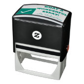 Tampon Auto-encreur "QUELLE MERVEILLEUSE ÉVALUATION !" Timbre en caout (Produit)