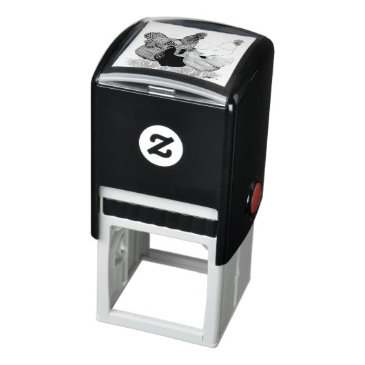 Tampon Auto-encreur Quintette de poulet liée au sexe (Produit)