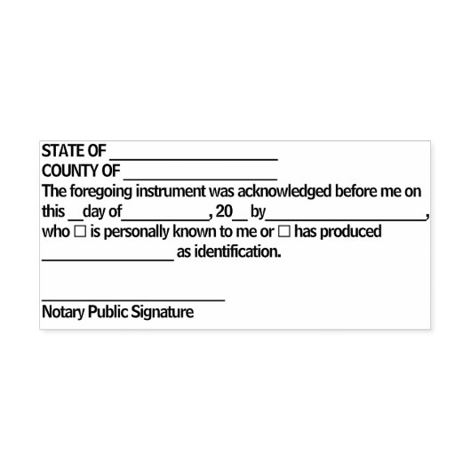 Tampon Auto-encreur Reconnaissance du notaire auto-encre en caoutchouc (Design)