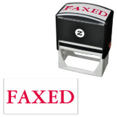 Tampon Auto-encreur Red Faxed (En situation)