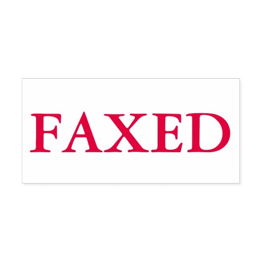 Tampon Auto-encreur Red Faxed (Design)