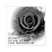 Tampon Auto-encreur Red Rose セルフインキングスタンプ (Design)