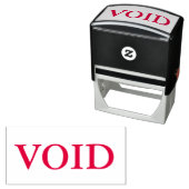 Tampon Auto-encreur Red Void (En situation)