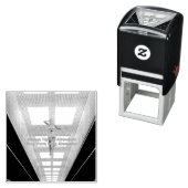 Tampon Auto-encreur Règle du salon de bronzage TEE (En situation)