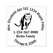 Tampon Auto-encreur Reine noire du Nil (Design)