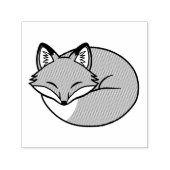 Tampon Auto-encreur Ren dormant gravé stylisé (Design)