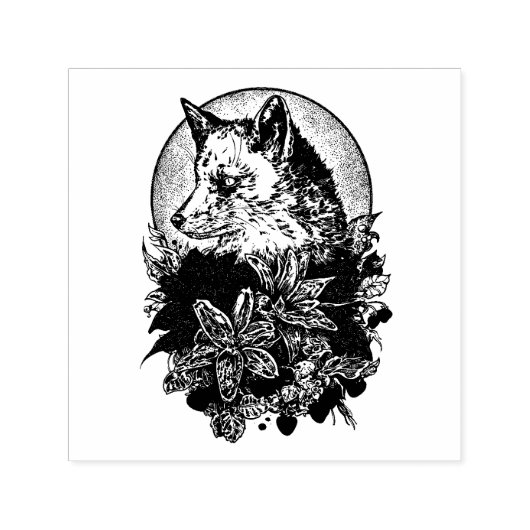 Tampon Auto-encreur Renard (Design)
