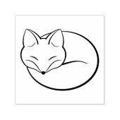 Tampon Auto-encreur Renard dormant (Design)