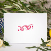 Tampon Auto-encreur Reporté Jusqu'À La Date Auto-Inking Timbre En Caou