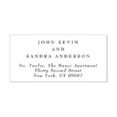 Tampon Auto-encreur Retour Mariage simple classique (Design)