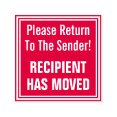 Tampon Auto-encreur "Retournez À L'Expéditeur S'Il Vous Plaît !" Timbr (Design)