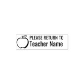 Tampon Auto-encreur Return To Custom Teacher Name Classroom (Design)